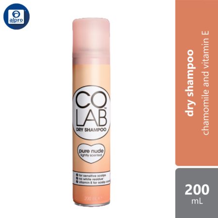 COLAB Dry Shampoo Pure Nude 200mL | Chamomile and Vitamin E