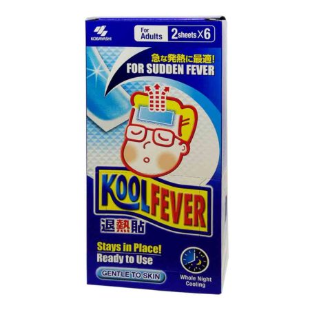 Koolfever Adult 6x2s | Reduce Body Temperature and Body Heat