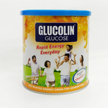 Glucolin Vitamin C (Orange) 420g | Energy Drink