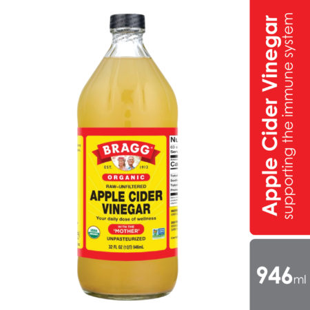 Bragg Apple Cider Vinegar 946ml | Support Immune System