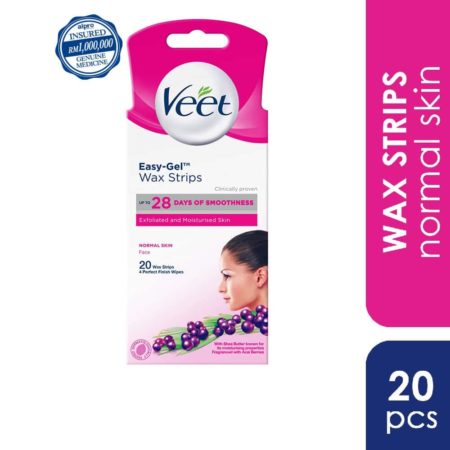 Veet Cold Wax Strip Legs Normal Skin 20s