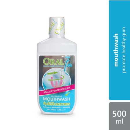 Oral 7 Moisturising Mouthwash 500ml