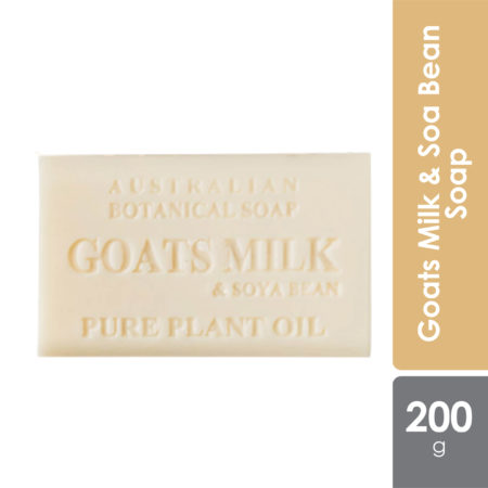 Australian Botanical Soap Goat Milk With Soy Bean Oil 200g