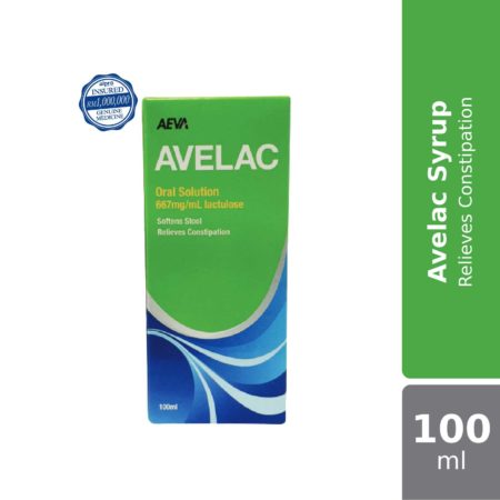 Avelac Syrup 100ml | Relieve Constipation