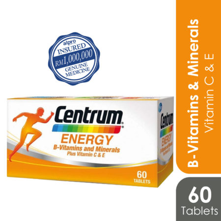 Centrum Energy 60s | Supports Physical Performance