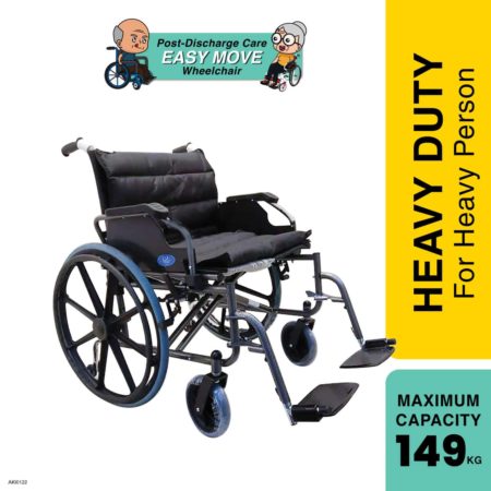 Felco Bariatric Wheelchair FMW021 | 24" SEAT WIDTH