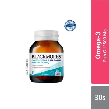 Blackmores Omega 3 Triple Strength Fish Oil 1500 Mg 30s | Helps Relief Inflammation