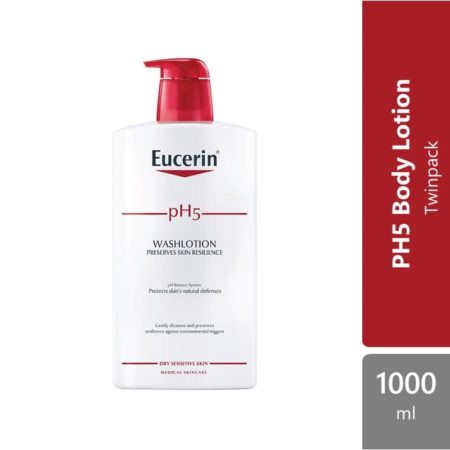 Eucerin Ph5 Wash Lotion 1000ml | Strengthens Skin Natural Defenses