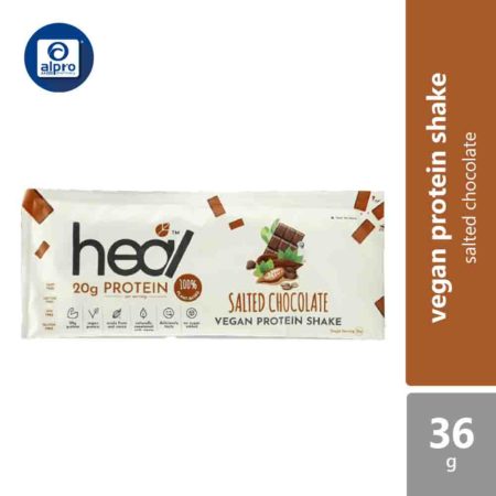 Heal Salted Chocolate Vegan Protein Shake 36g | High Protein