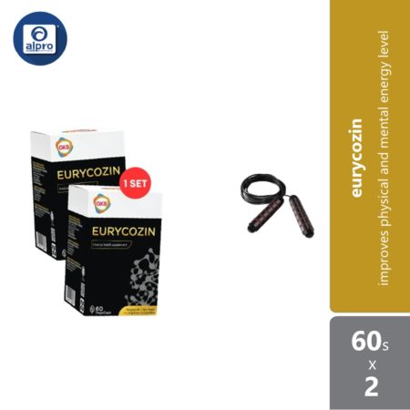 [Bundle Set] GKB Eurycozin 2x60s with Free Skipping Rope