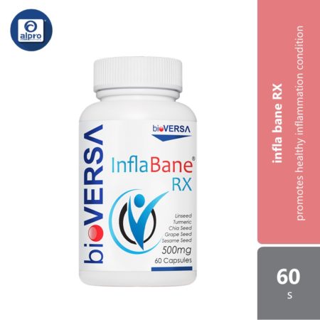 Bioversa Inflabane RX 500mg 60s | Promotes Healthy Inflammation Condition
