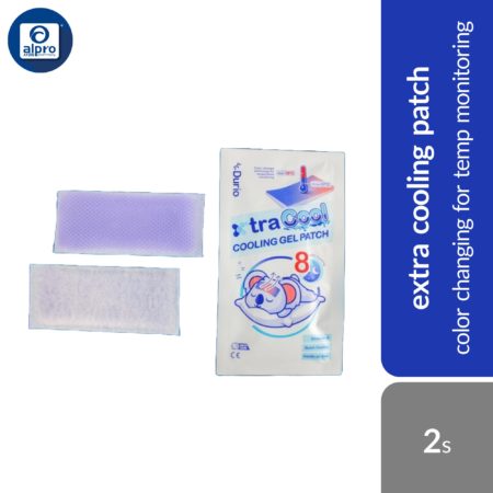 Durio 601 Extra Cool Cooling Gel Patch 2s | Color Changing for Temp Monitoring