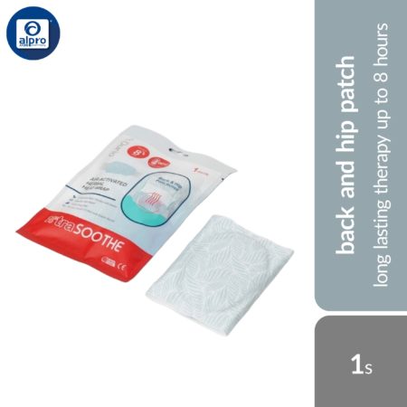 Durio 604B Air-Activated Herbal Heat Wrap Back & Hip Heat Patch 1s | Long Lasting Therapy Up To 8 Hours