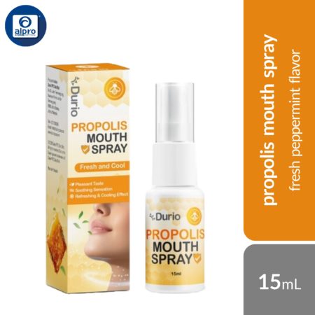 Durio Propolis Mouth Spray Fresh & Cool 15mL | Fresh Peppermint Flavor