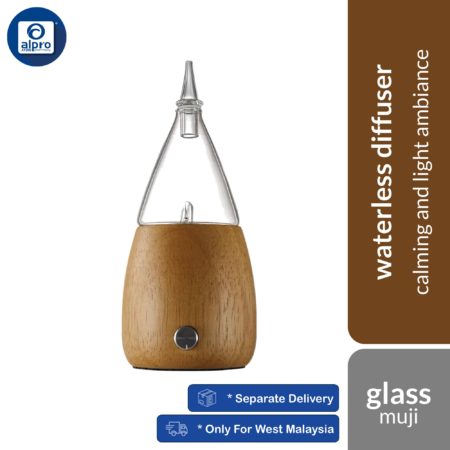 Goldanrain Waterless Oil Diffuser (Muji Glass) | Calming and Light Ambiance