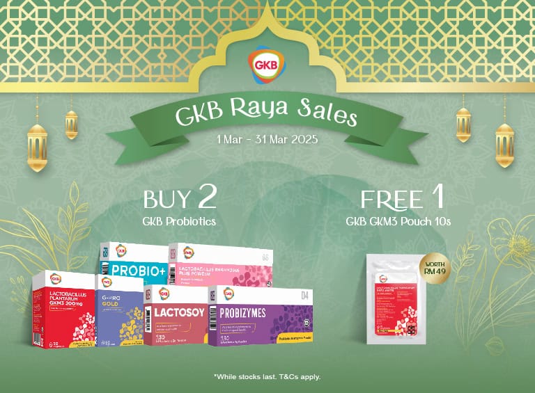 [Bundle Set] GKB Eurycozin 2x60s with Free Skipping Rope