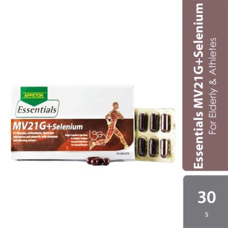 Appeton Essentials MV21g+Selenium with Ginseng Extract 30s | Well being