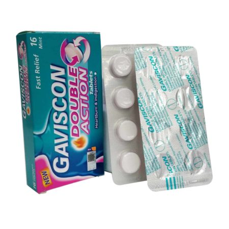 Gaviscon Double Action 250mg 16s | Provides Dual Relief