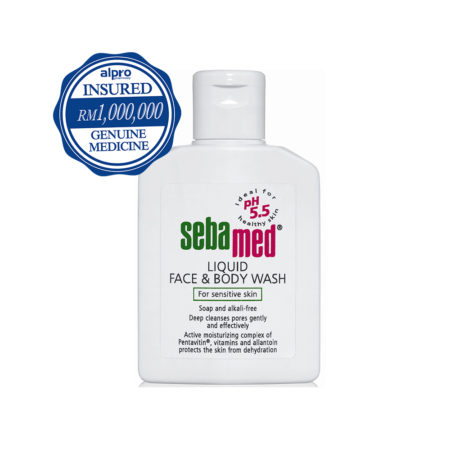 Sebamed Liquid Facebody Wash 200ml | Effectively Eliminate Body Odour