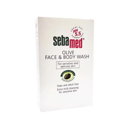 Sebamed Olive Facebody Wash 200ml | Improves Uneven Skin Tone