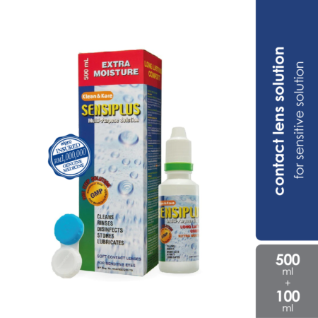 Sensiplus Multipurpose Solution 500ml + 100ml | Contact Lens Solution
