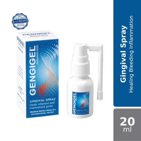 Gengigel Hyaluronic Acid Gingival Spray 20ml | Provides a Protective Barrier