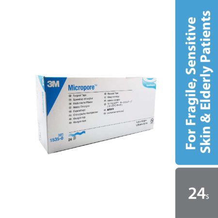 3m Micropore 1535-0 1/2x10yd With Dispen 24s