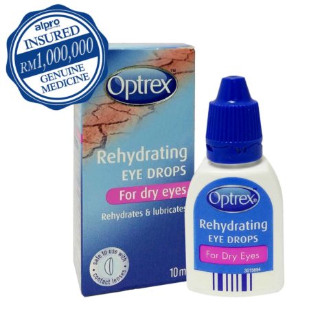Optrex Rehydrating Eye Drops 10ml | Instantly Rehydrate Eyes
