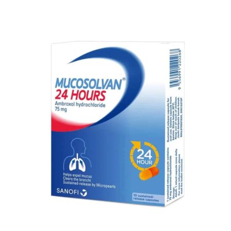 Mucosolvan 24 hours 75mg 10s