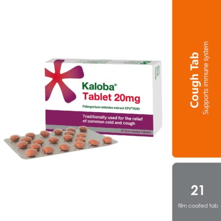 Kaloba 20mg Tab 21s | Helps with Cough and Cold Symptoms