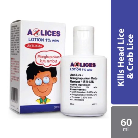 A-lices 1% Lotion 60ml | Effectively Kills Head Lice