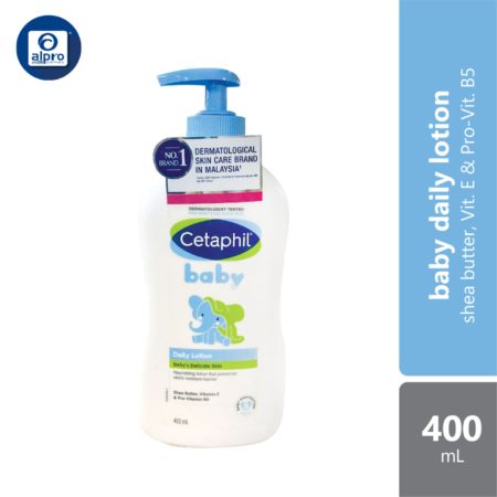Cetaphil Baby Daily Lotion 400ml | Moisturize and Protect Baby Skin