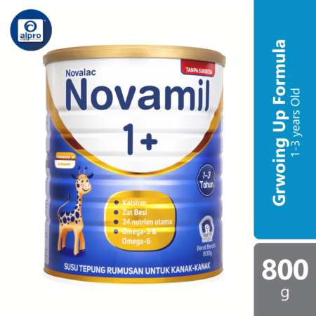 Novalac Novamil 1+ Children's Milk Formula 800g | For Age 1 ~3 Years Old