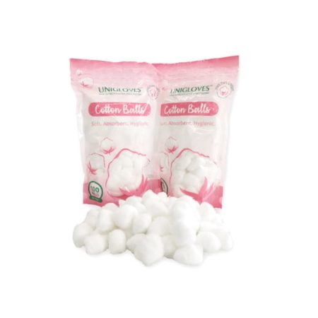 Unigloves Cotton Wool Ball 100s | Good Absorbent