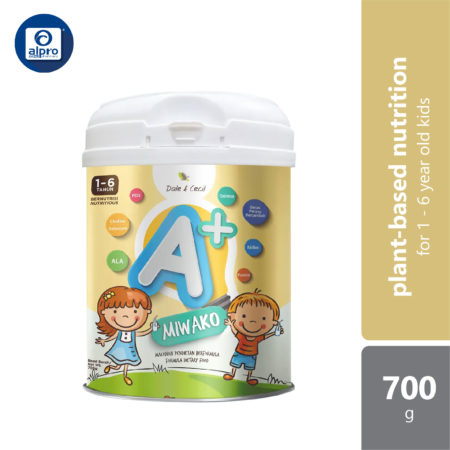 Miwako A+ Plant-based Milk Formula 700g | For Children Age 1-6 Years Old