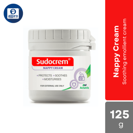 Sudocrem Nappy Rash Cream 125g | Soothes and Protect Skin