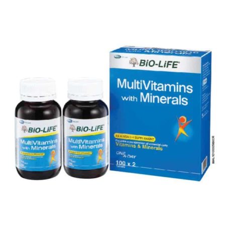 BiO-LiFE Multivitamins + Minerals | 2x100s (Exp: 2/2025)