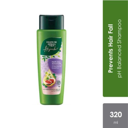 Follow Me Green Tea Hijab Hair Fall Shampoo 320Ml | Prevents Hair Loss