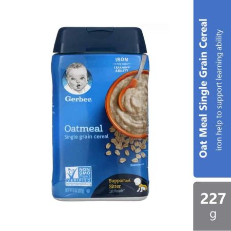 Gerber Oatmeal Single Grain Cereal 227g