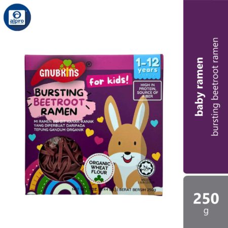 Gnubkins Bursting Beetroot Ramen 250g | Superior Taste and Texture
