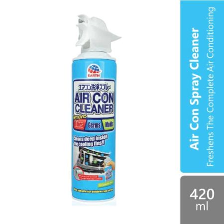 Earth Japan Air Con Cleaner Spray Non-Fragrance 420ml | Freshens The Complete Air Conditioning