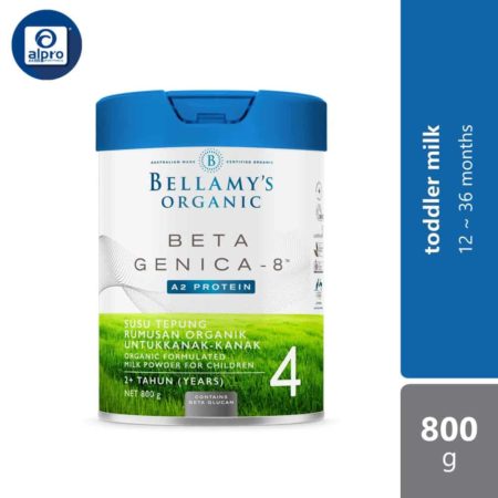 Bellamy's Beta Genica-8 Stage 4 Junior Milk Drinks (800g) | For 2+ Years Of Age
