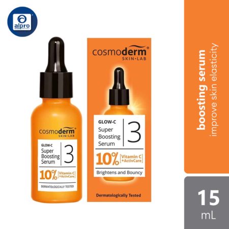 COSMODERM GLOW-C SUPER BOOSTING SERUM 15ML