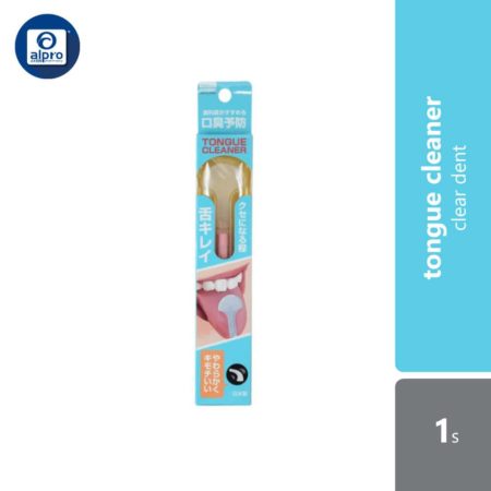Clear Dent Tongue Cleaner 1s