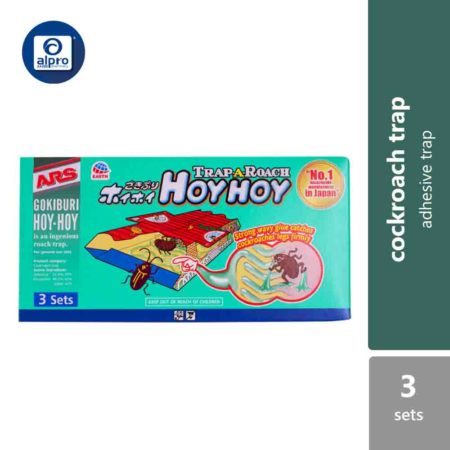 ARS Hoy Hoy Trap-A-Roach Cockroach Trap 3 sets | Adhesive Trap