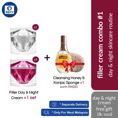 Berlanco Filler Cream Combo #1 | 1x Filler Day and 1x Night Cream