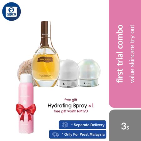 Berlanco First Trial Combo | 1x Cleanser Honey, 1 Set Mini Filler Cream