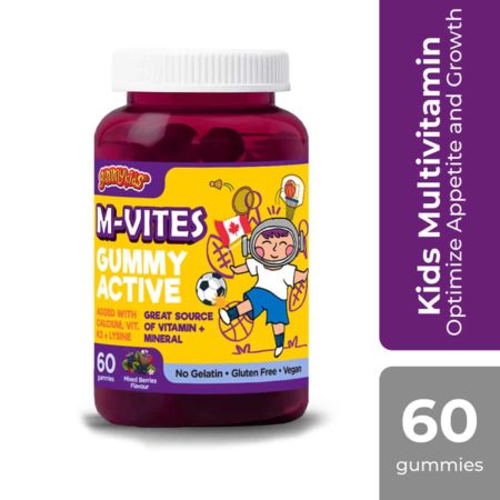 Gummykids M-vites Gummy Active 60s