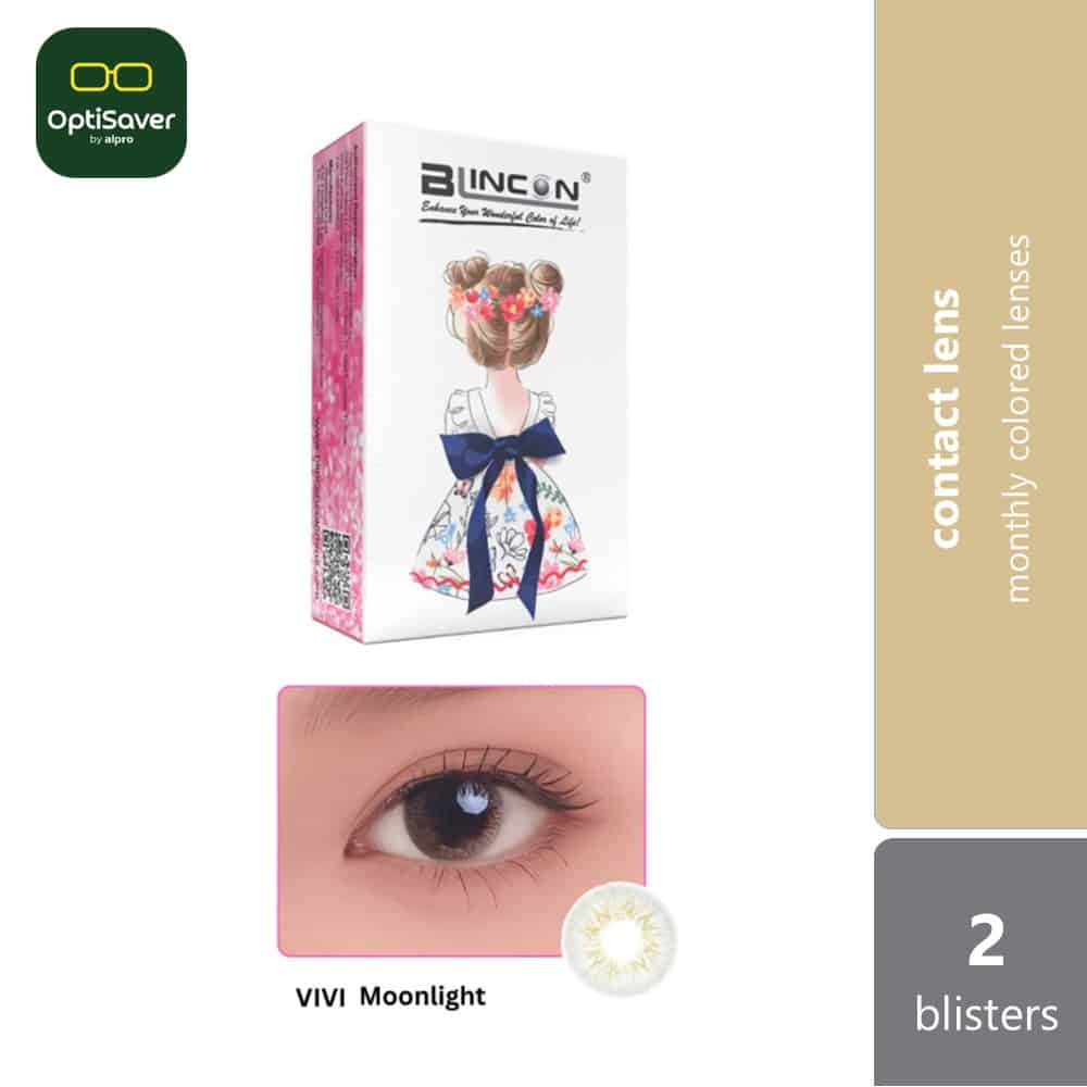 Blincon ViVi Color Lens 30D 2s | Monthly Contact Lenses [Moonlight]