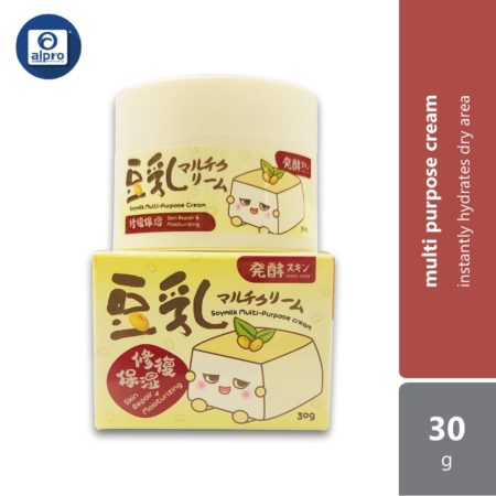 GSO Mini Hakko Sukin Soymilk Multi Purpose Cream 30g | Instantly Hydrates Dry Area
